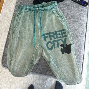 Freecity Green Jogger Pants